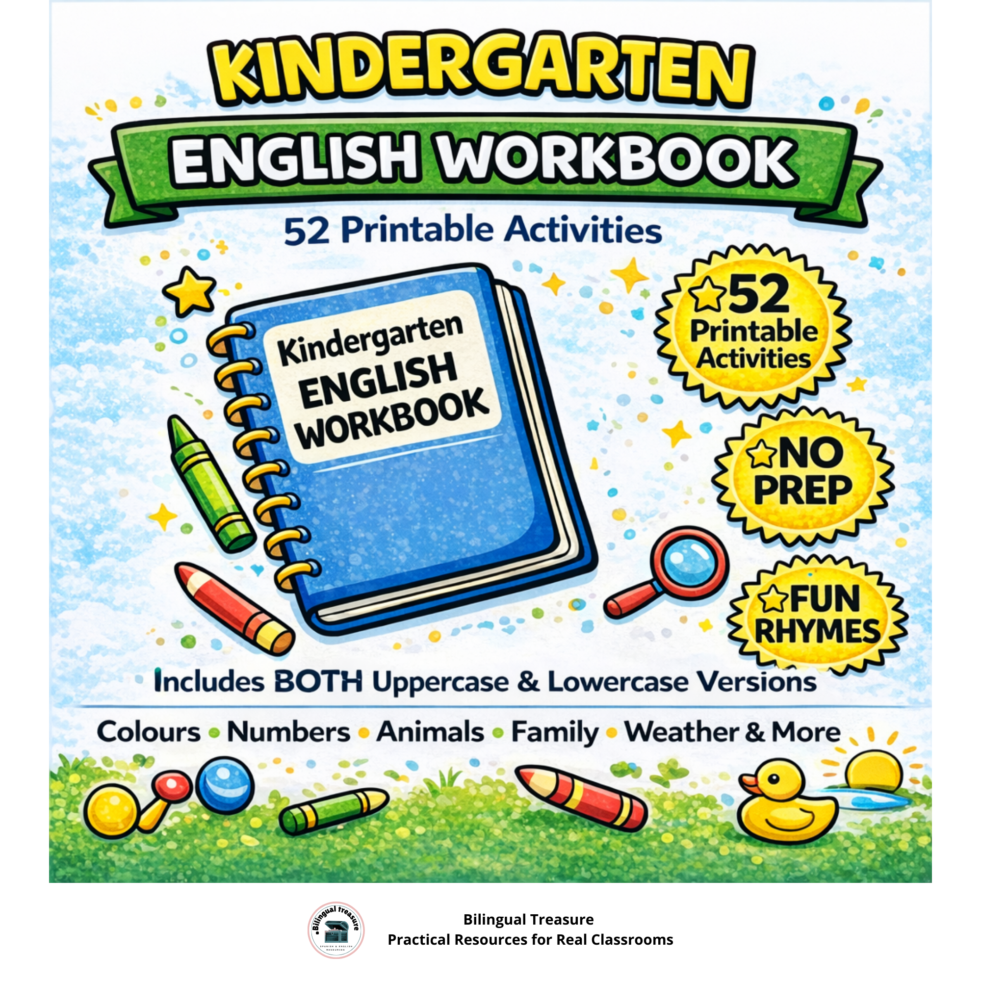Kindergarten English Workbook