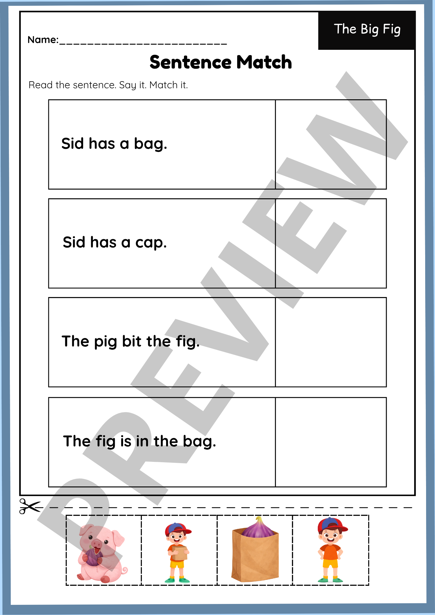 Short I CVC Activities | Short A Review | Phonics Worksheets & Games | k -1