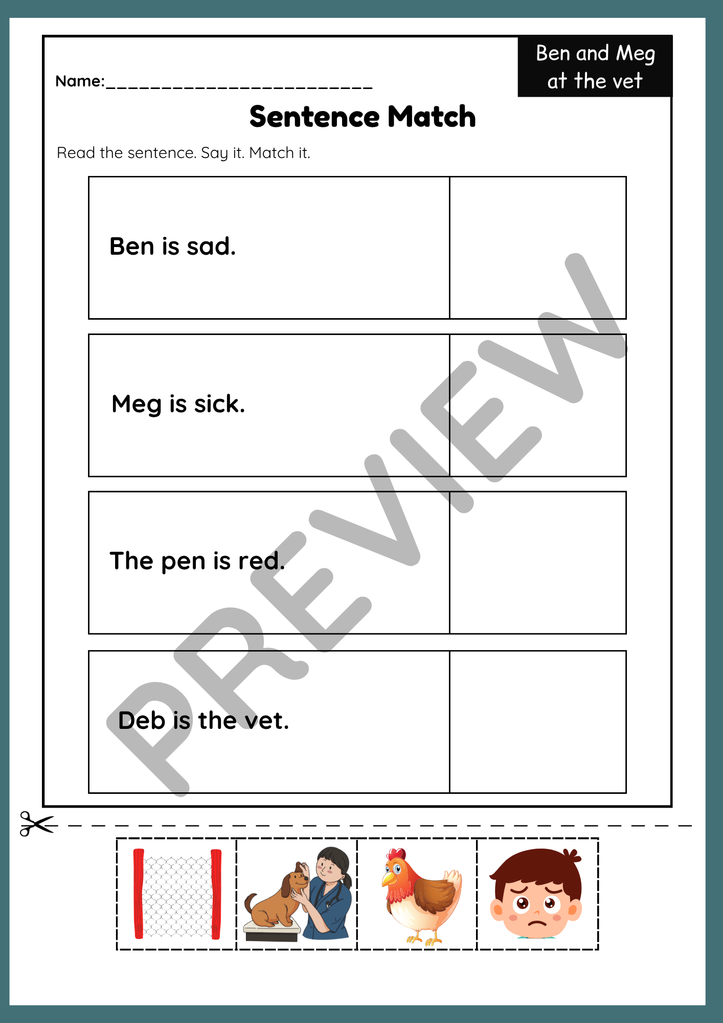 Short E CVC Activities | Decodable Phonics Worksheets & Games | Sor Aligned