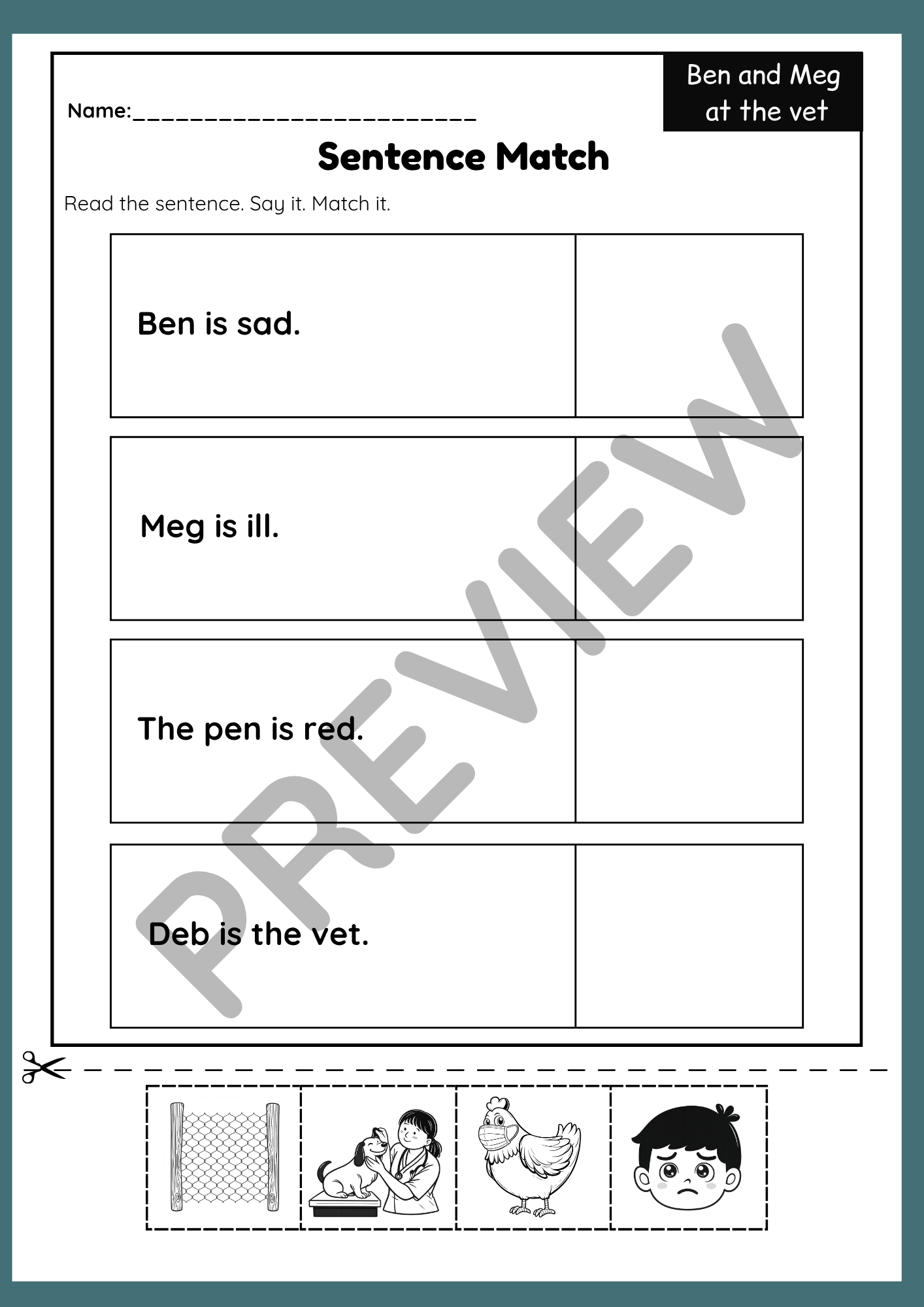 Short E CVC Activities | Decodable Phonics Worksheets & Games | Sor Aligned